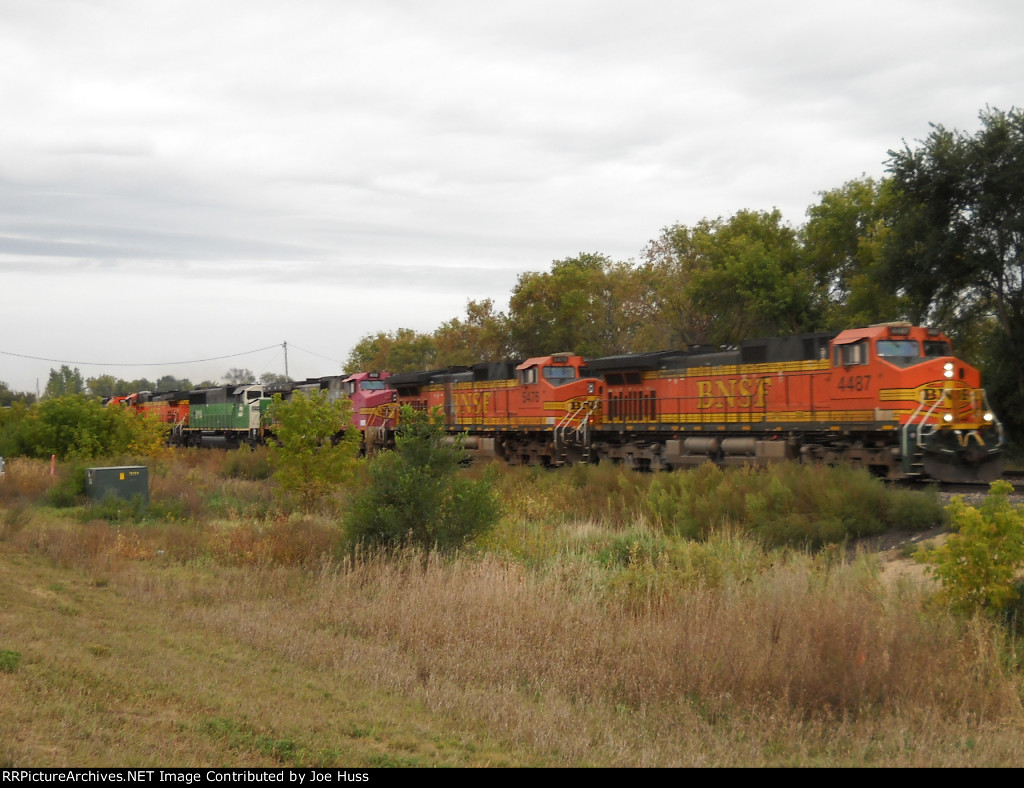 BNSF 4487 West